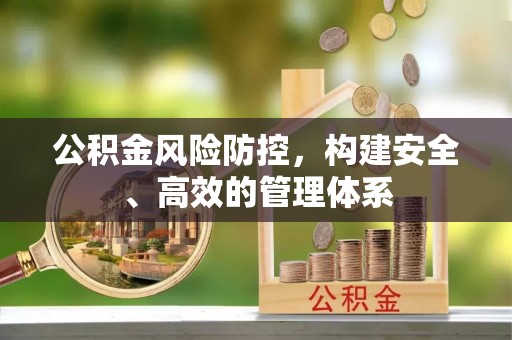 定襄公积金风险防控，构建安全、高效的管理体系