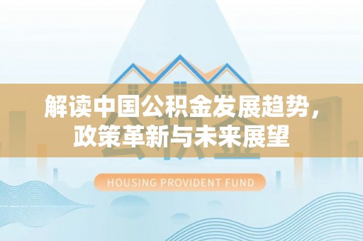 定襄解读中国公积金发展趋势，政策革新与未来展望