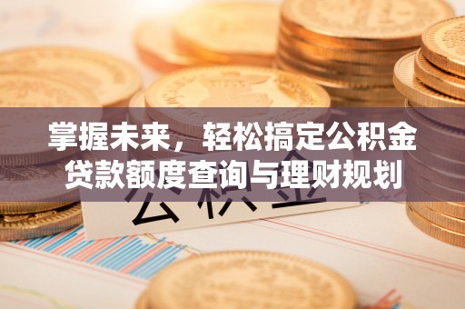 定襄掌握未来，轻松搞定公积金贷款额度查询与理财规划