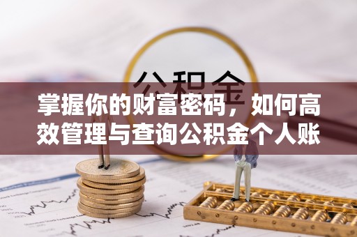 定襄掌握你的财富密码，如何高效管理与查询公积金个人账户信息