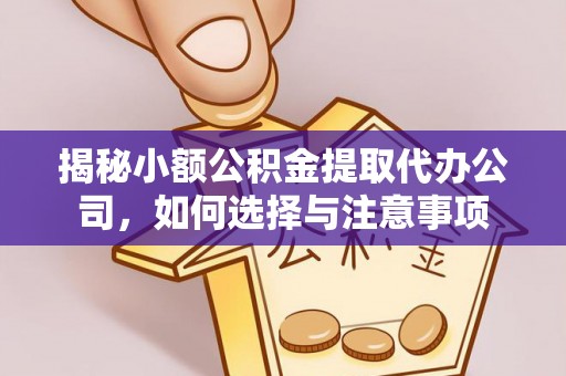 定襄揭秘小额公积金提取代办公司，如何选择与注意事项