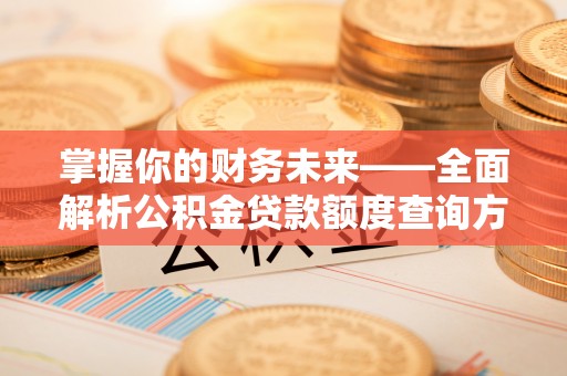 定襄掌握你的财务未来——全面解析公积金贷款额度查询方法