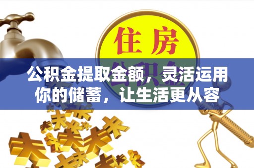 定襄公积金提取金额，灵活运用你的储蓄，让生活更从容